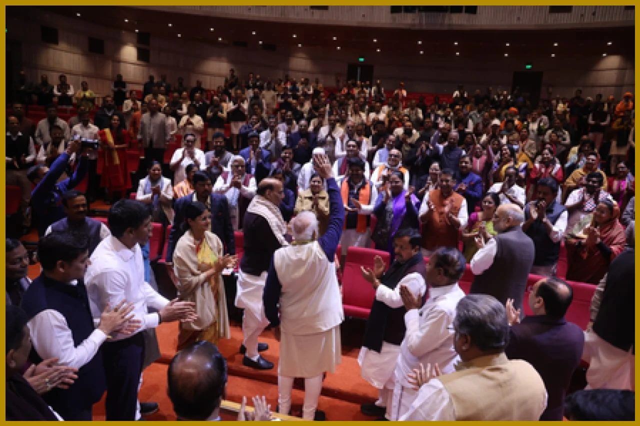 ਪੀਐਮ ਮੋਦੀ ਨੇ ਐਨਡੀਏ ਸਾਸੰਦਾਂ ਨੂੰ ਮਾਰਗਦਰਸ਼ਨ ਦਿੱਤਾ: ਕਿਰੇਨ ਰਿਜਿਜੂ