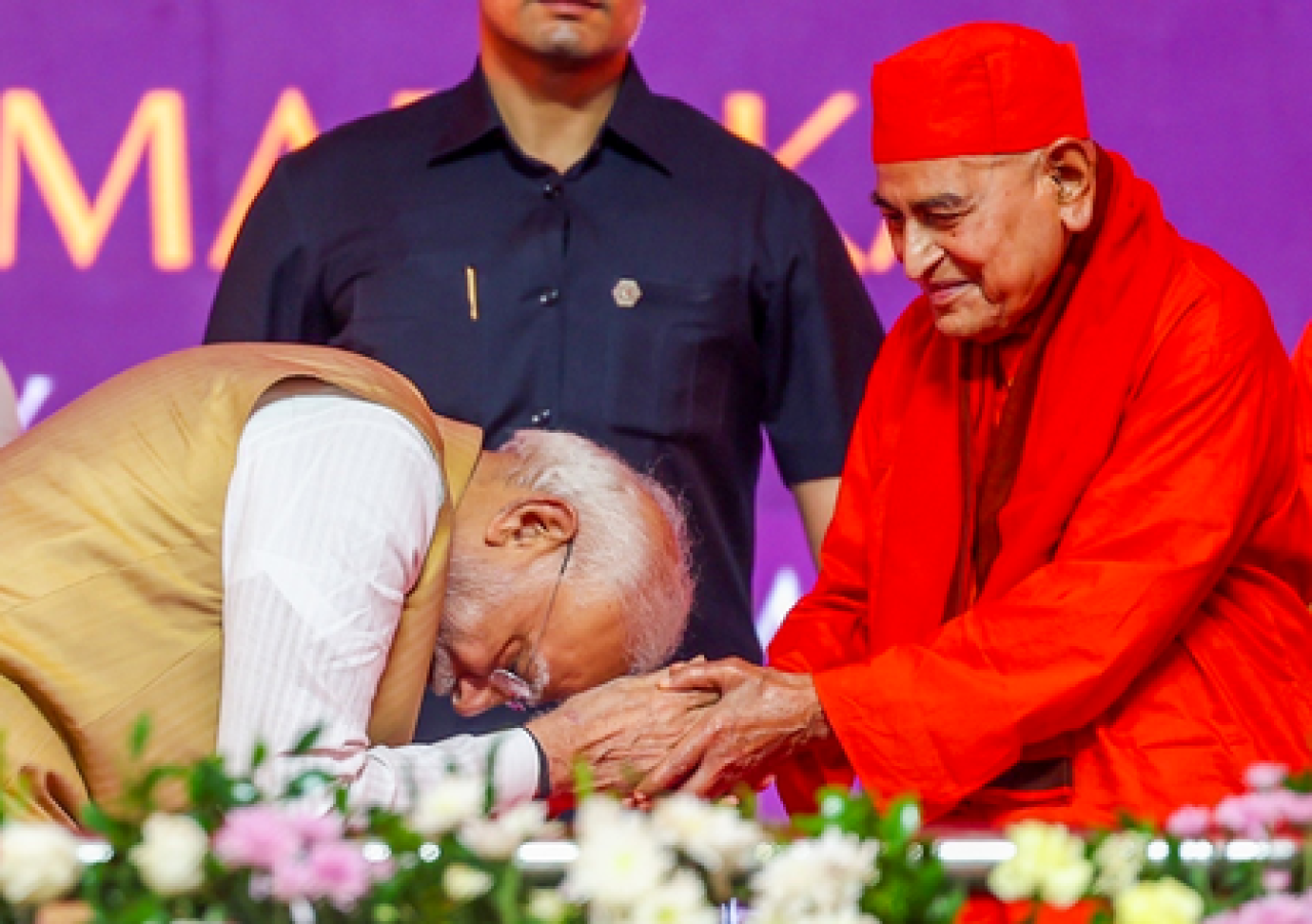 ਪੀਐਮ ਮੋਦੀ ਨੇ ਵਾਲ਼ਮੀਕੀ ਰਾਮਾਇਣ ਅਤੇ ਵੇਦਾਂਤ ਭਿਖਸ਼ੂਆਂ ਦੀਆਂ ਕਹਾਣੀਆਂ ਦੇ ਕਨੜ ਅਨੁਵਾਦ ਜਾਰੀ ਕੀਤੇ